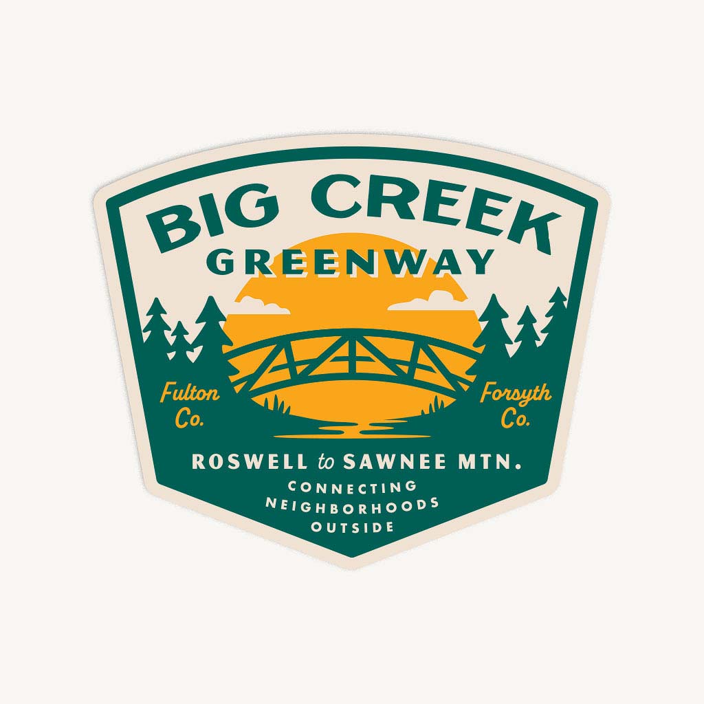 Big Creek Greenway Sticker